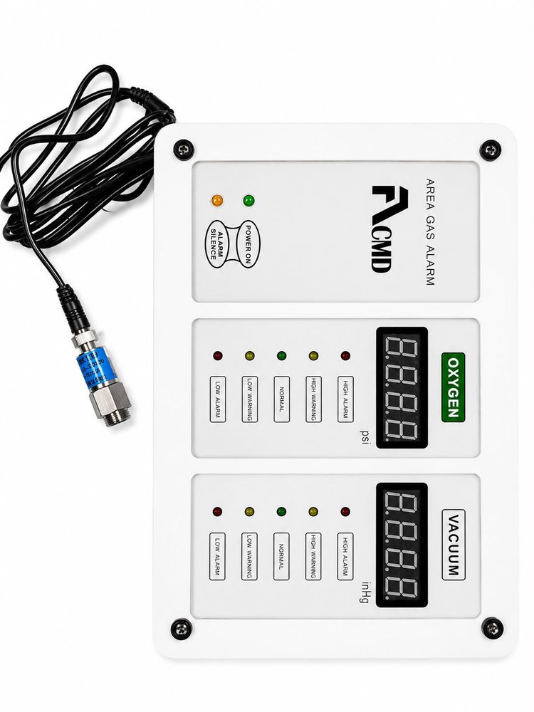 Panel de alarma de gases medicinales por área