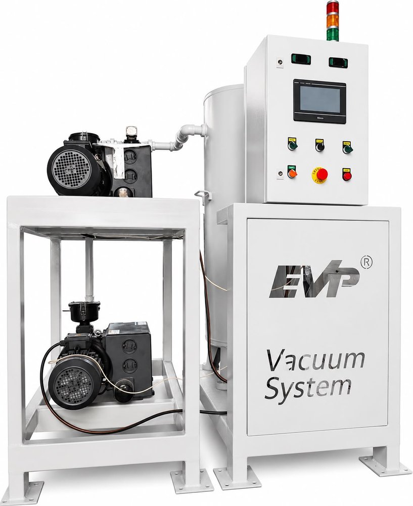 Sistema de vacío medicinal e industrial con tablero de control