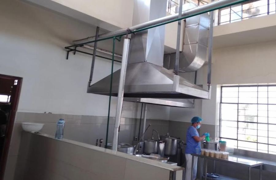 Cocina industrial a GLP y gas natural