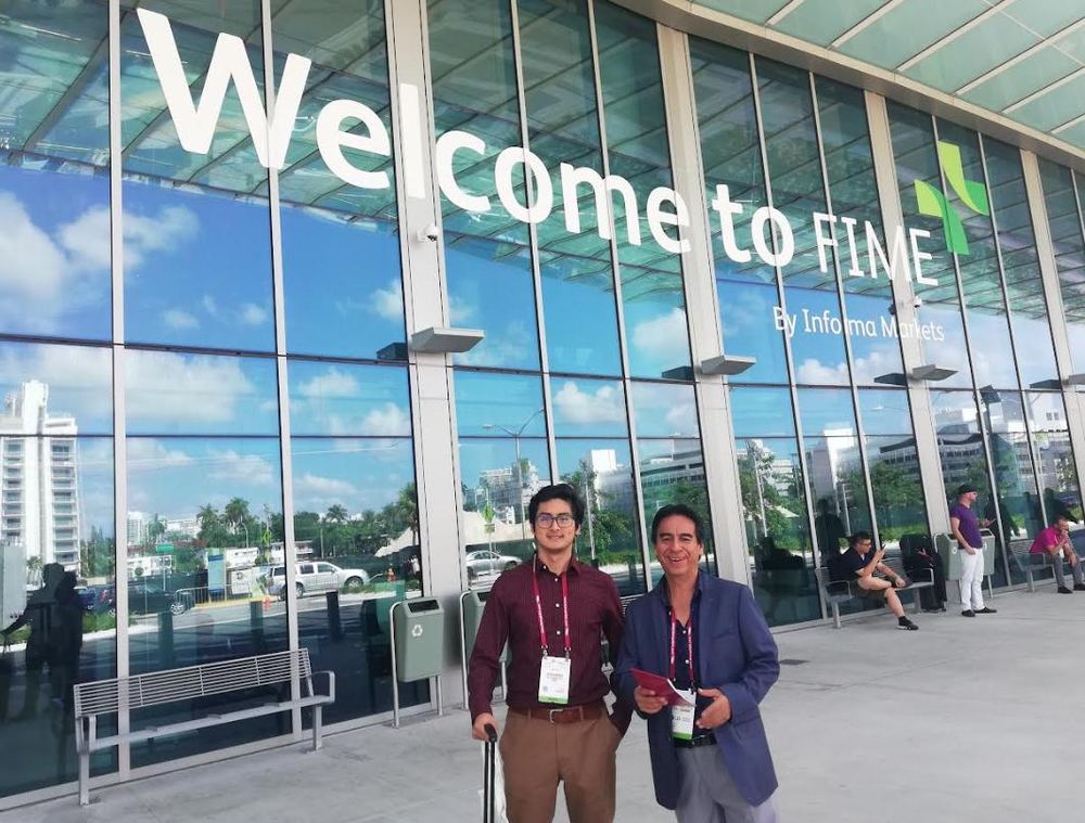 Equipo de 5G Solutions en feria médica internacional FIME, Miami